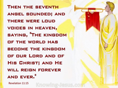 Revelation 11:15 The Seventh Angel Sounded (red)